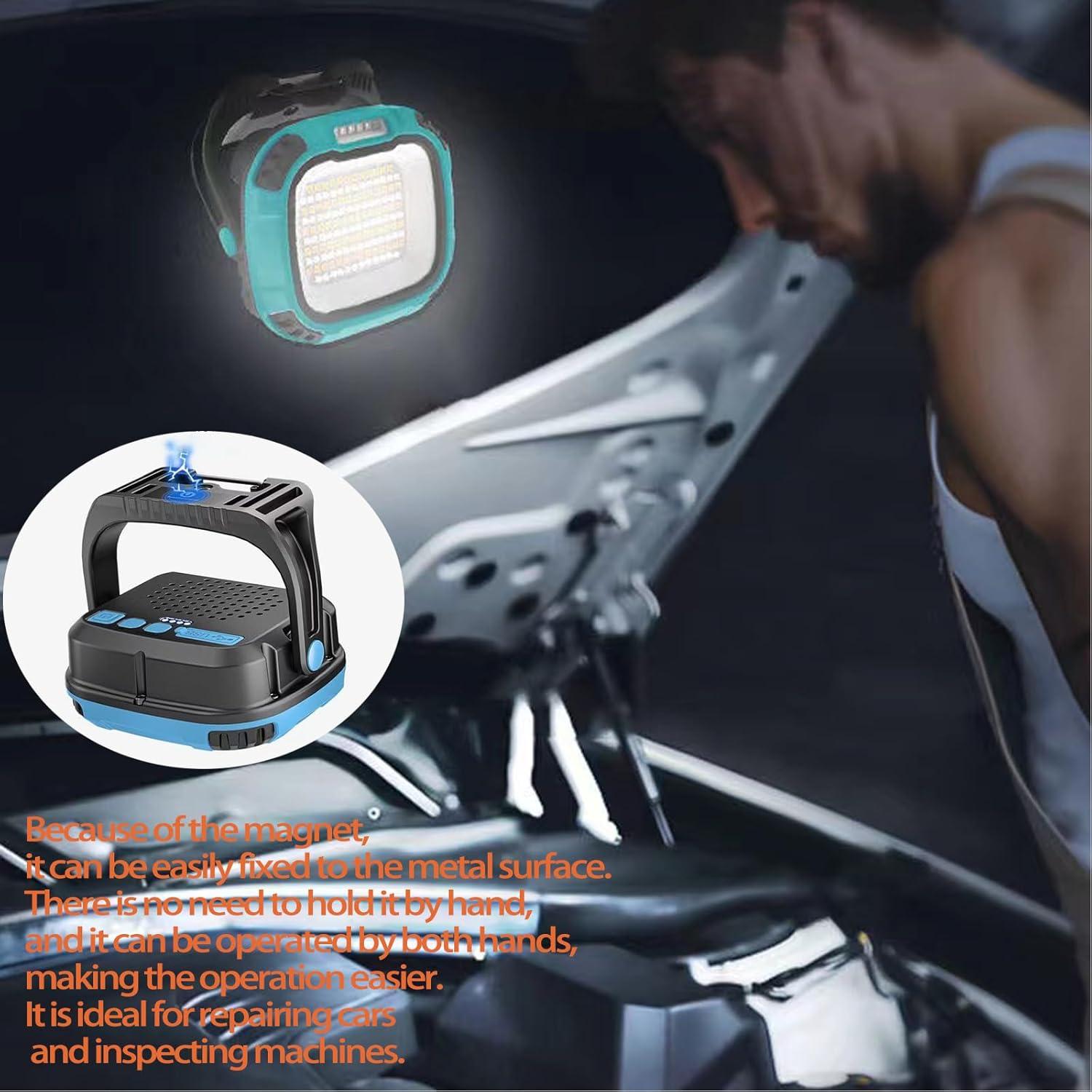 Luz de trabajo LED recargable EzoLife GZ-0892 2500LM IP65