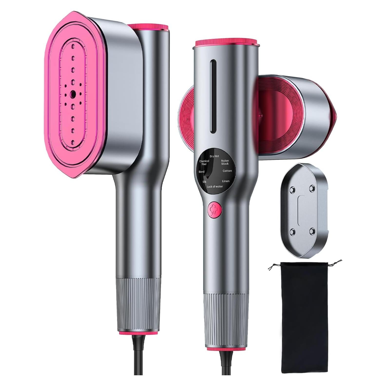 Vaporera de Viaje LOMZKDU 2 en 1, 1200W, 10s Calentamiento