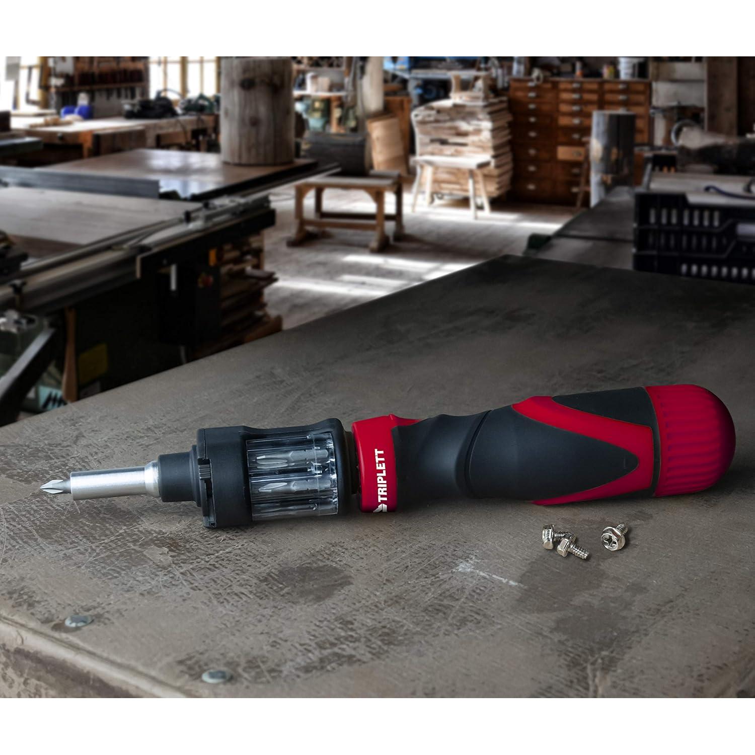 Destornillador de Trinquete 12-en-1 Triplett TPAL-X Profesional