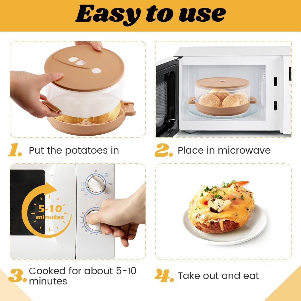 Cocinador de Papas al Horno Velarionna para Microondas 230g