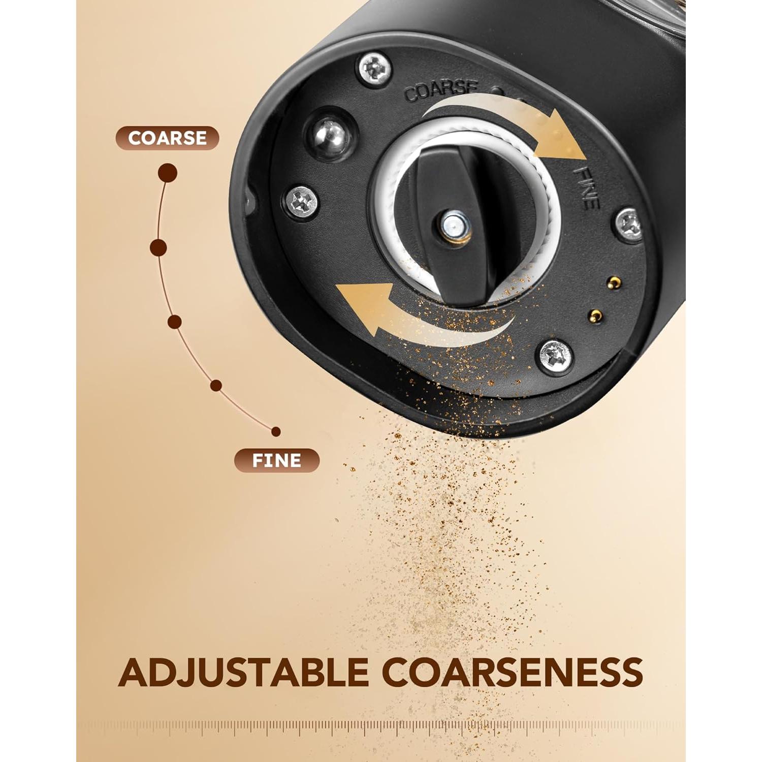 Juego de Molinillos Eléctricos de Sal y Pimienta Sangcon 2 Piezas