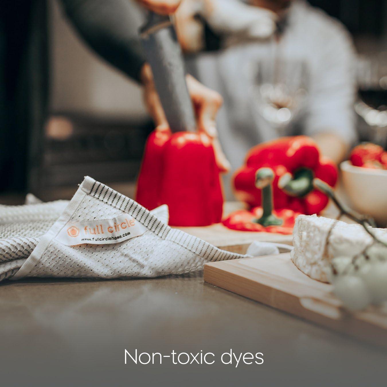 Paños de Cocina 100% Algodón Orgánico Full Circle Set de 3