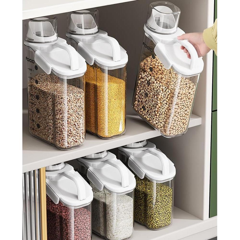 Contenedor de Almacenamiento de Alimentos Chengnanyibei 1600ML Azul