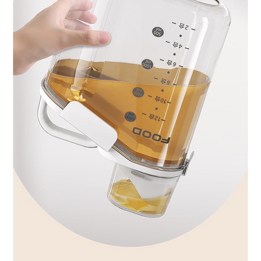 Contenedor de Almacenamiento de Alimentos Chengnanyibei 1600ML Azul