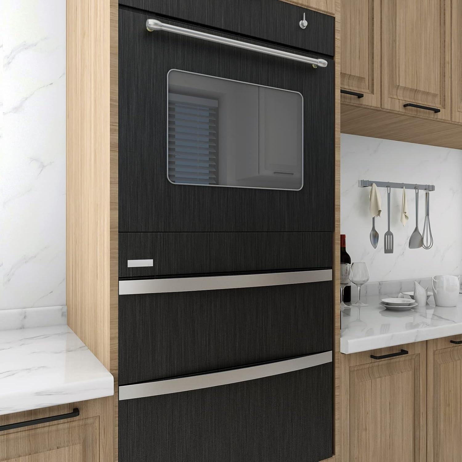 Papel Contacto Autoadhesivo LACHEERY 30cm x 4.88m Negro