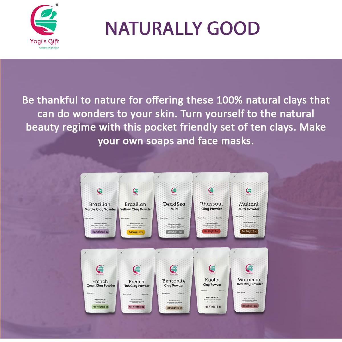 Set de 10 Arcillas Coloridas Yogi's Gift para Jabones y Más