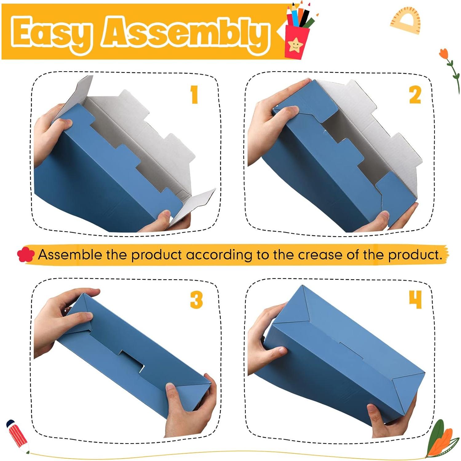 Soportes de Revistas de Cartón Colarr 12 Colores 1.21 kg