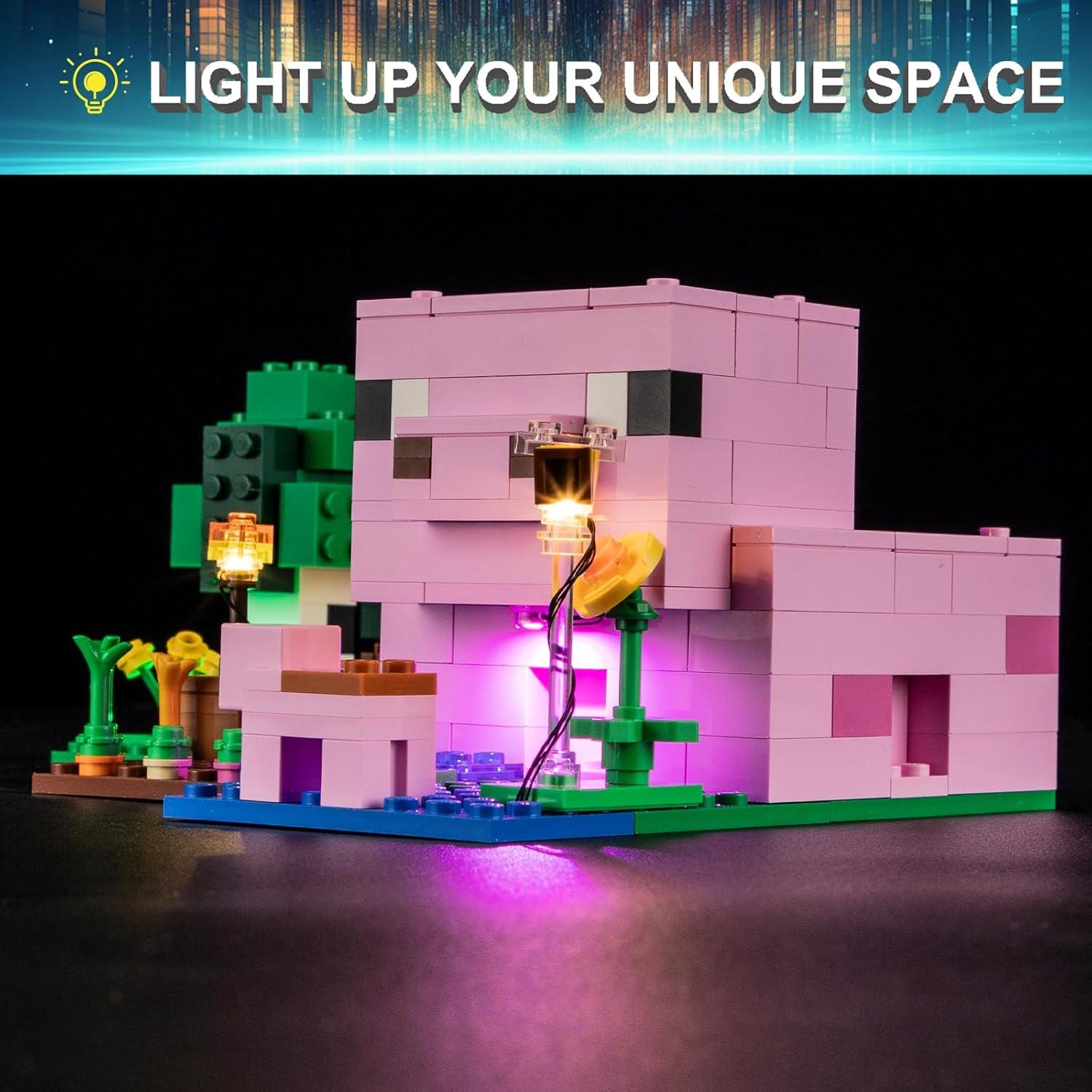 Kit de Luz LED Mililier para Lego 21268 Casa del Cerdito