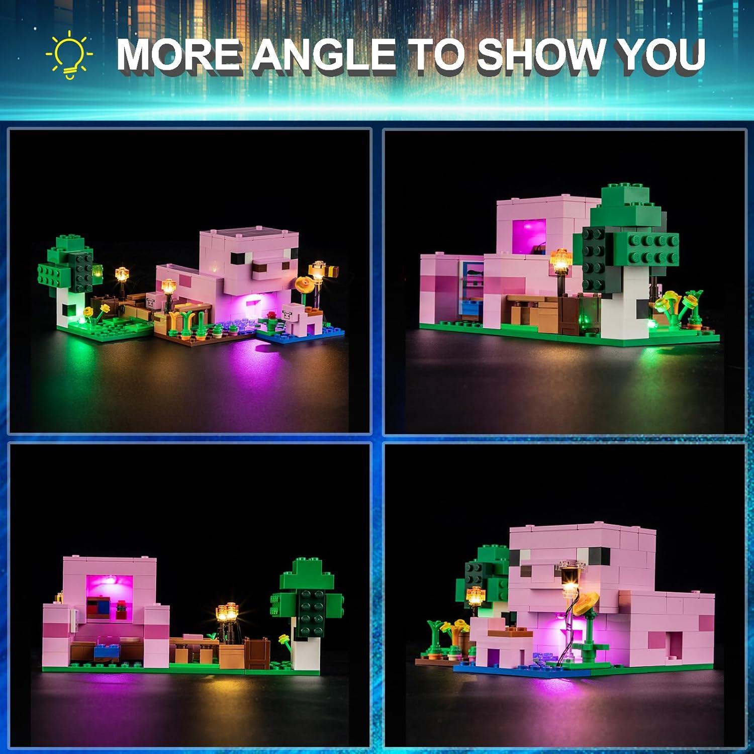 Kit de Luz LED Mililier para Lego 21268 Casa del Cerdito