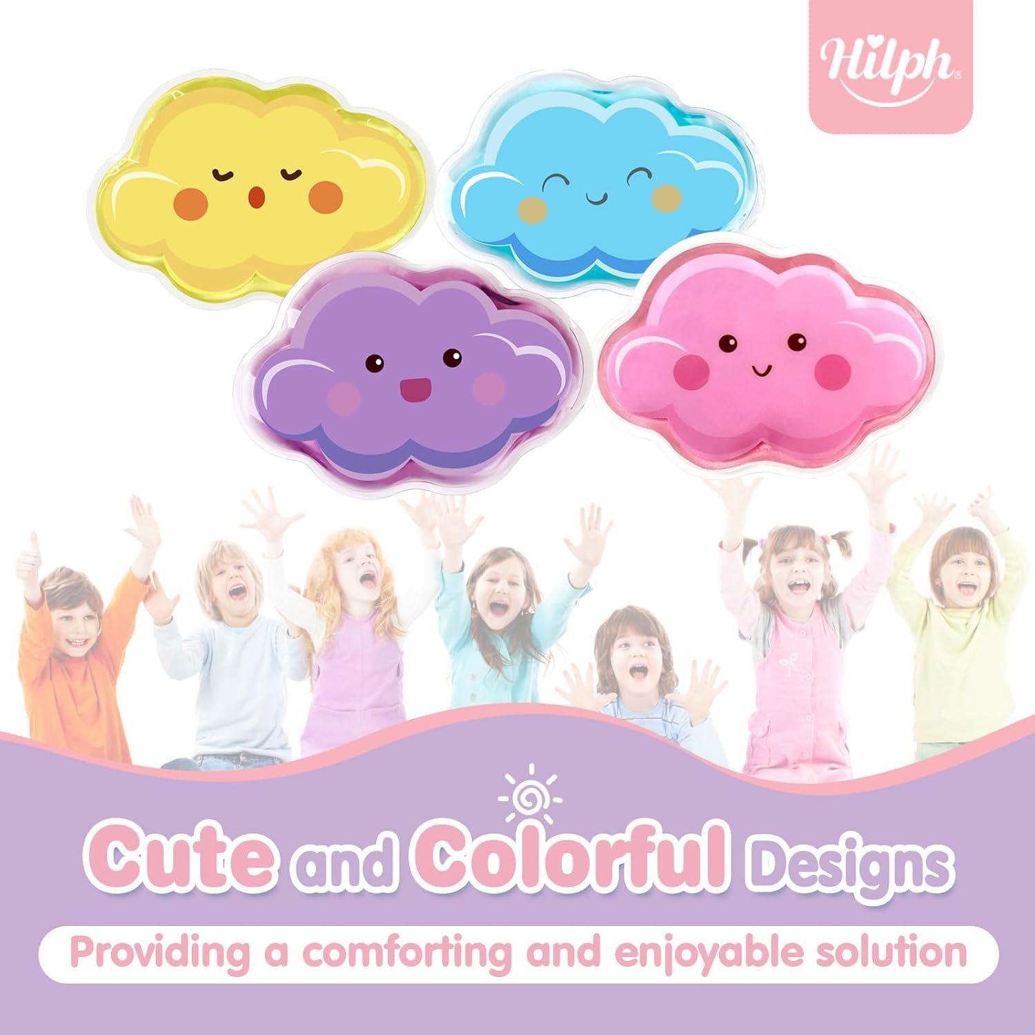 Paquetes de Hielo Reutilizables Hilph para Niños - 4 Unidades