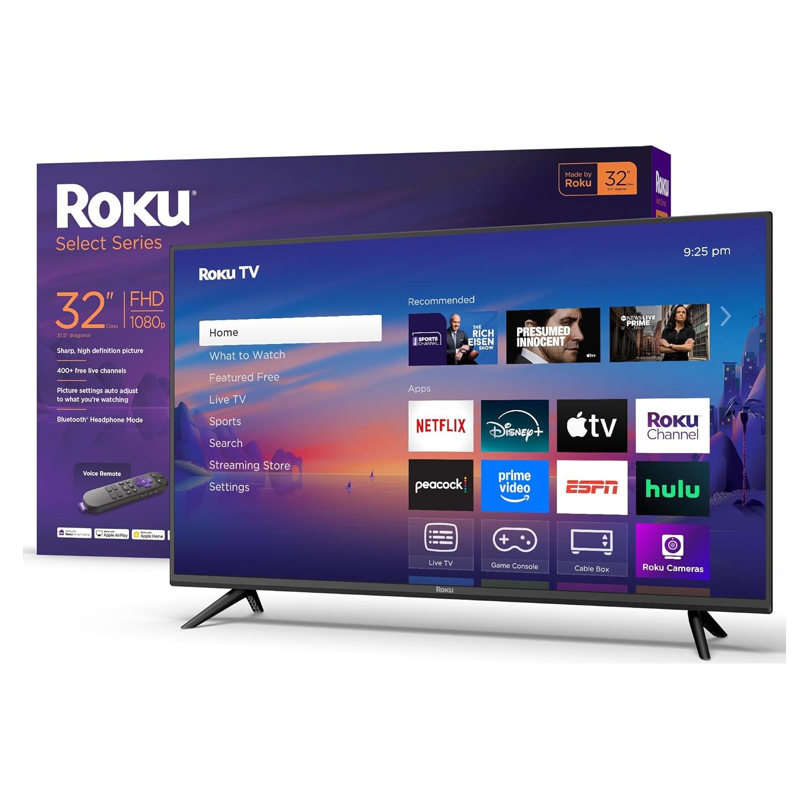 Roku Smart TV 32" Full HD 1080p - Control Remoto por Voz