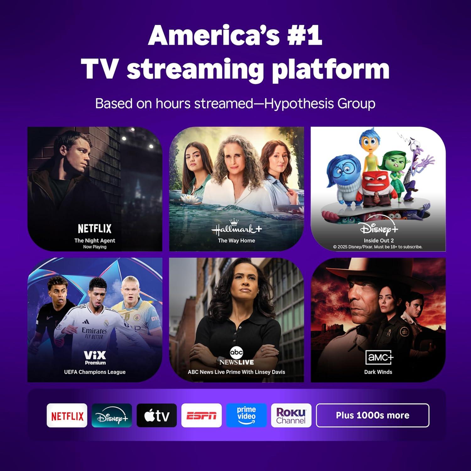 Roku Smart TV 32" Full HD 1080p - Control Remoto por Voz