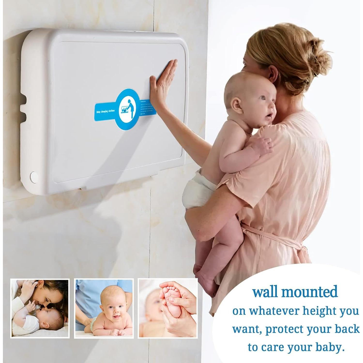 Estación de Cambio de Bebé Ksitex Plegable HDPE 49.9kg