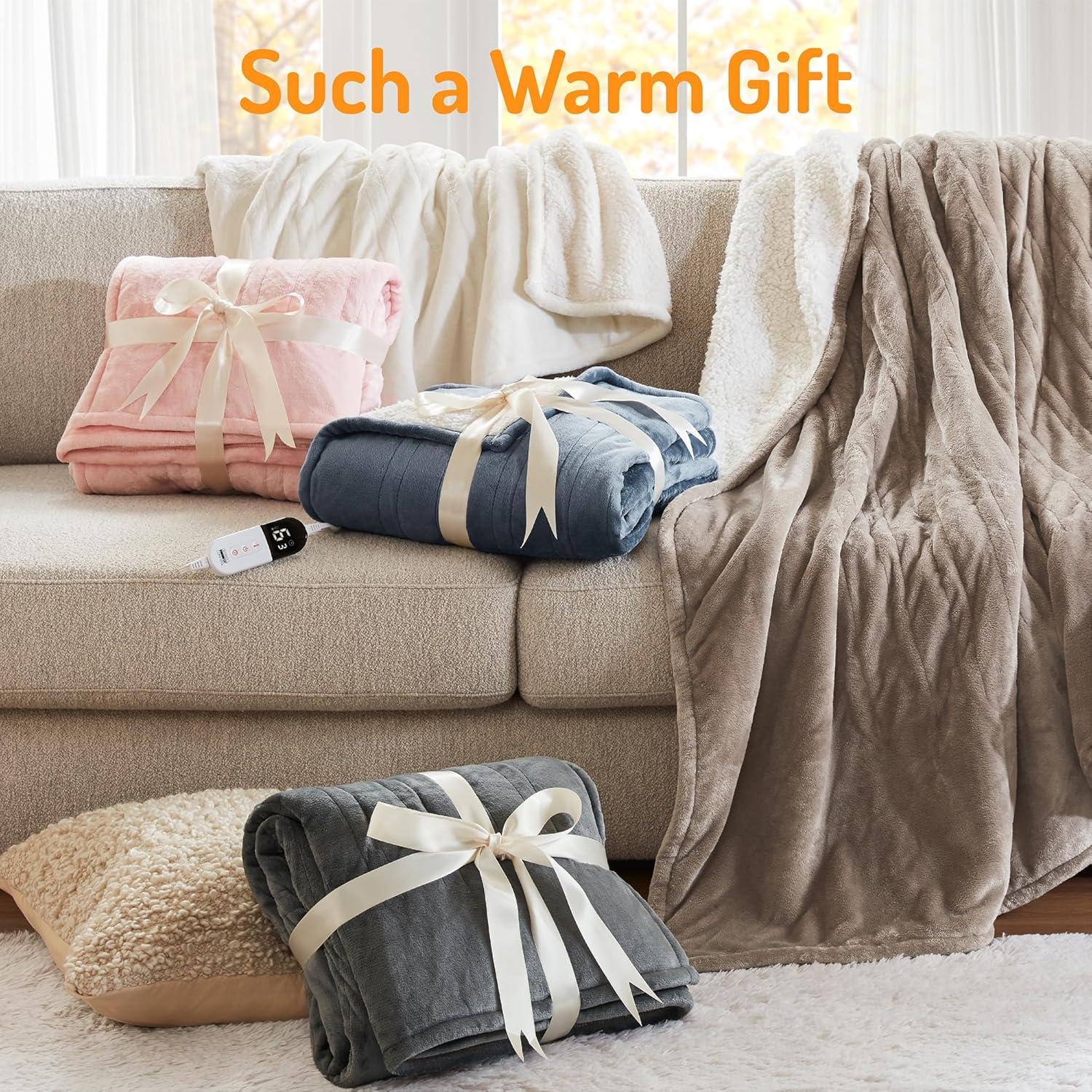 Manta Térmica Eléctrica Degrees of Comfort 127x152 cm Azul