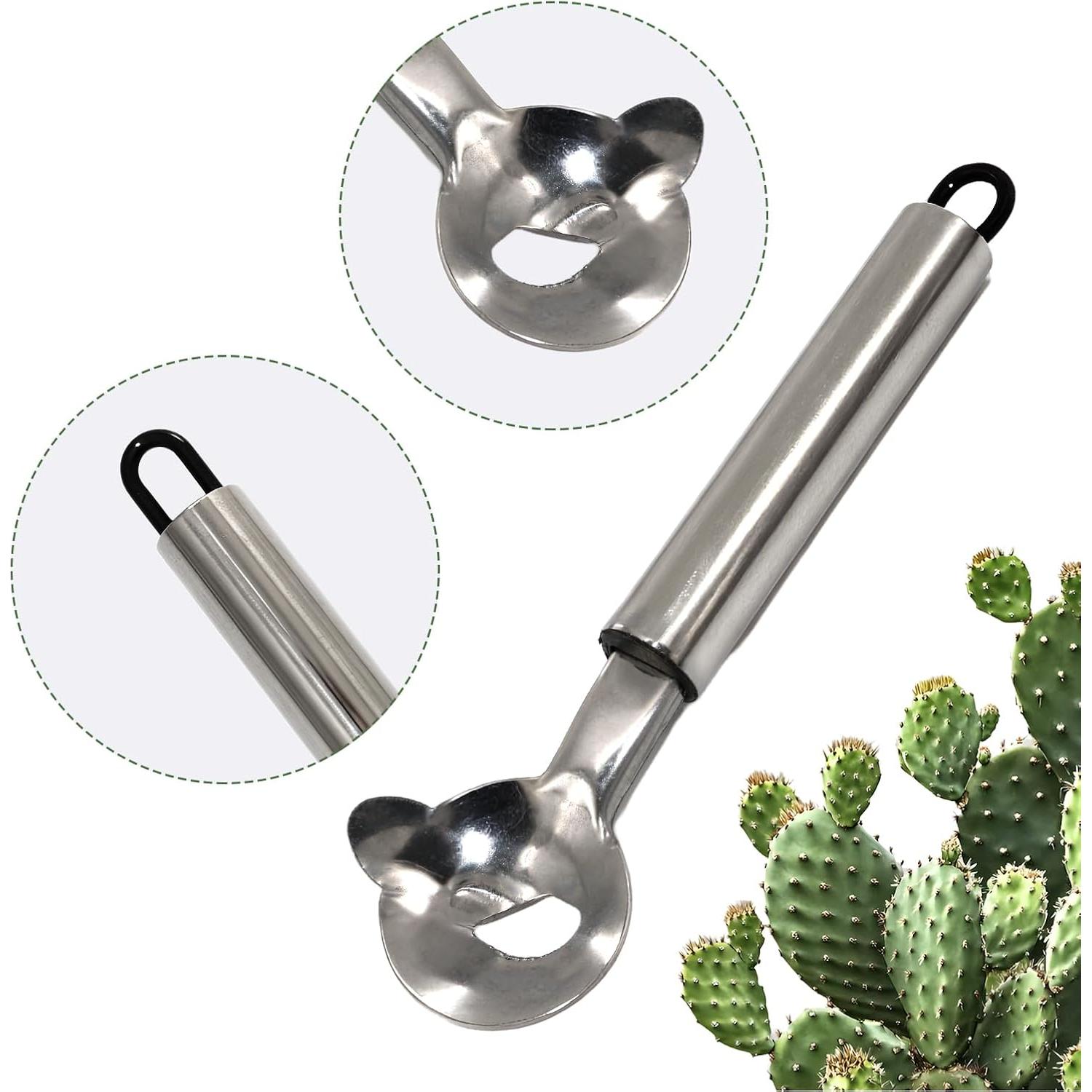 Set de 4 Peladores de Cactus Xorim de Acero Inoxidable 18.8 cm