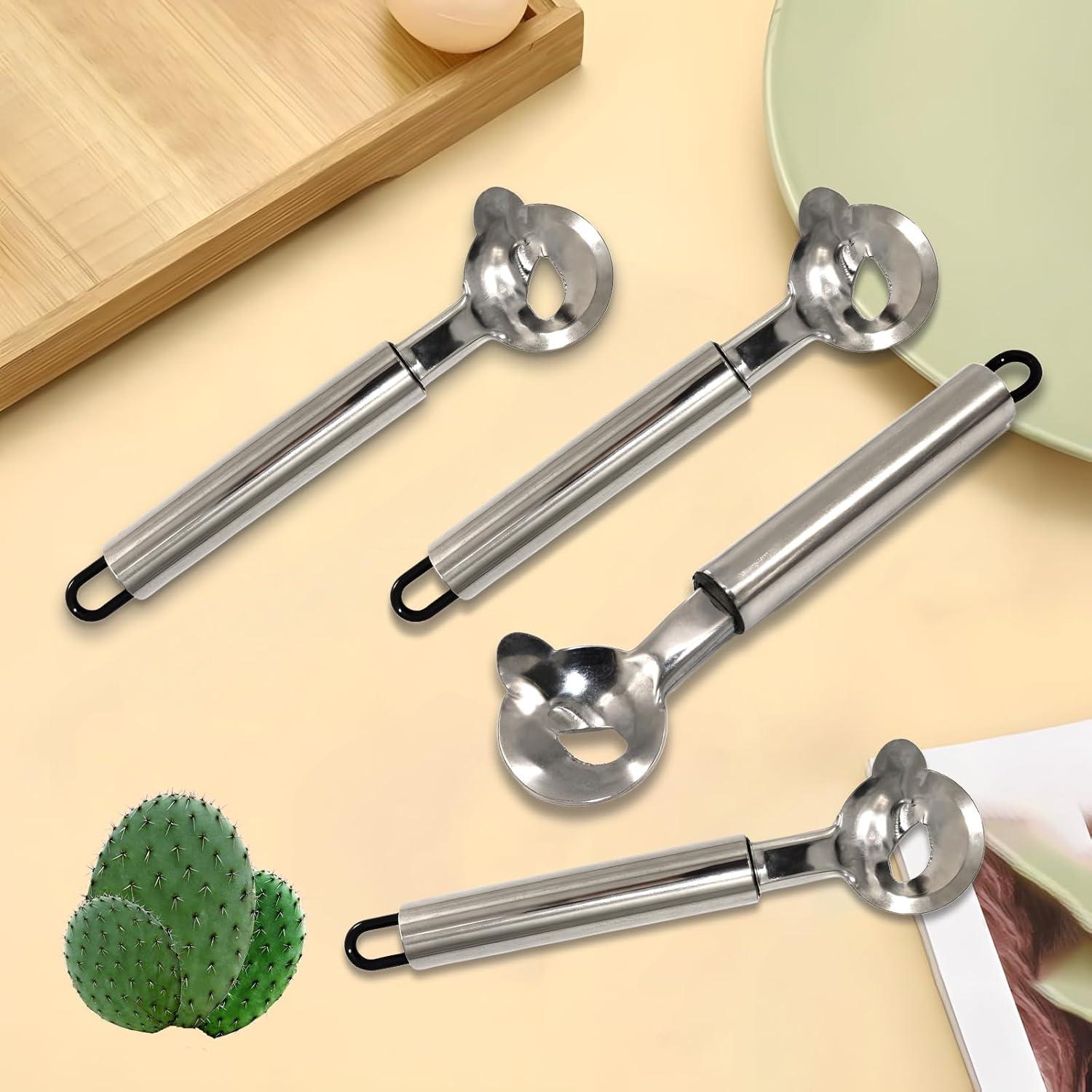 Set de 4 Peladores de Cactus Xorim de Acero Inoxidable 18.8 cm