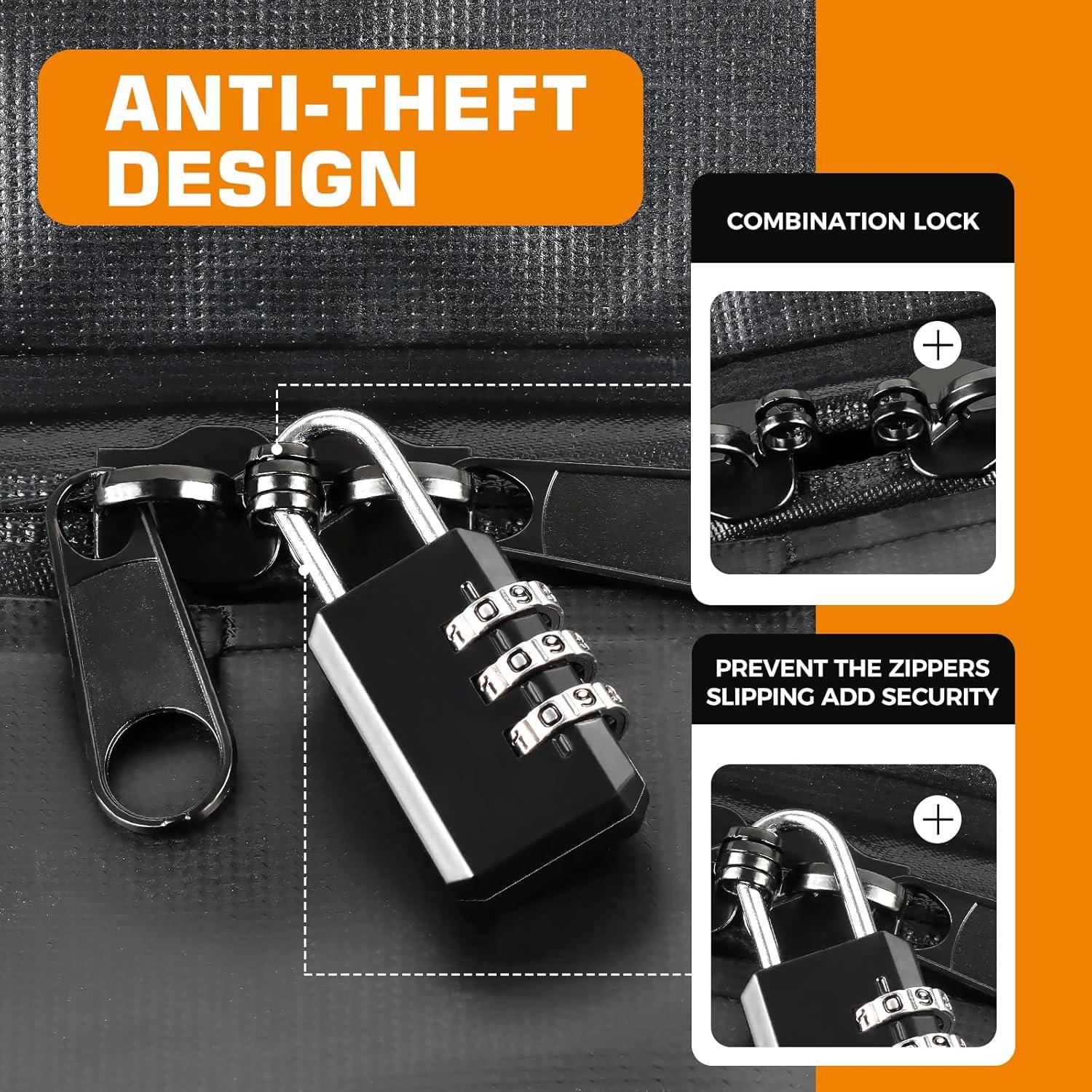 Transportador de Carga de Techo Kingfun 15 Pies³ Impermeable