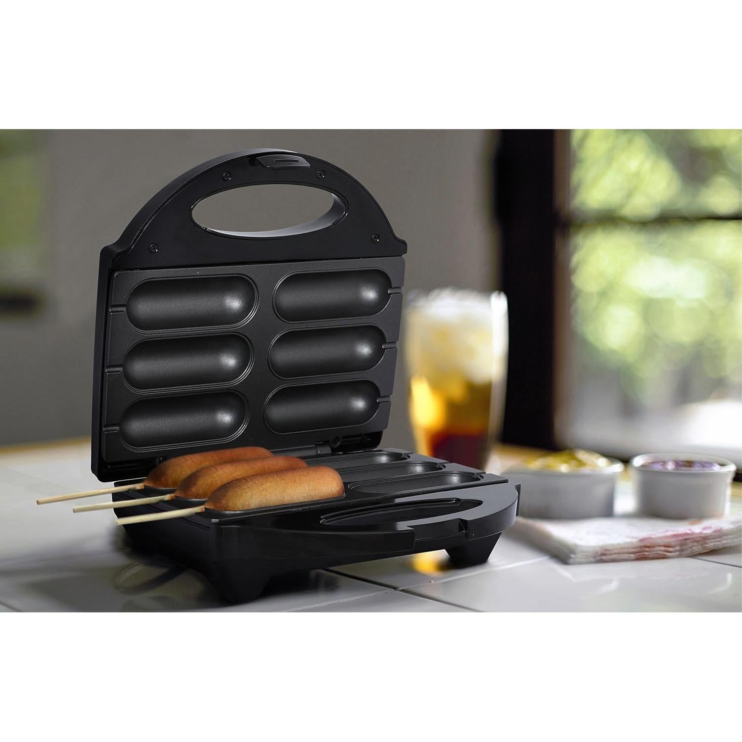 Hacedor de Mini Perros de Maíz Brentwood TS-601S Acero Inoxidable