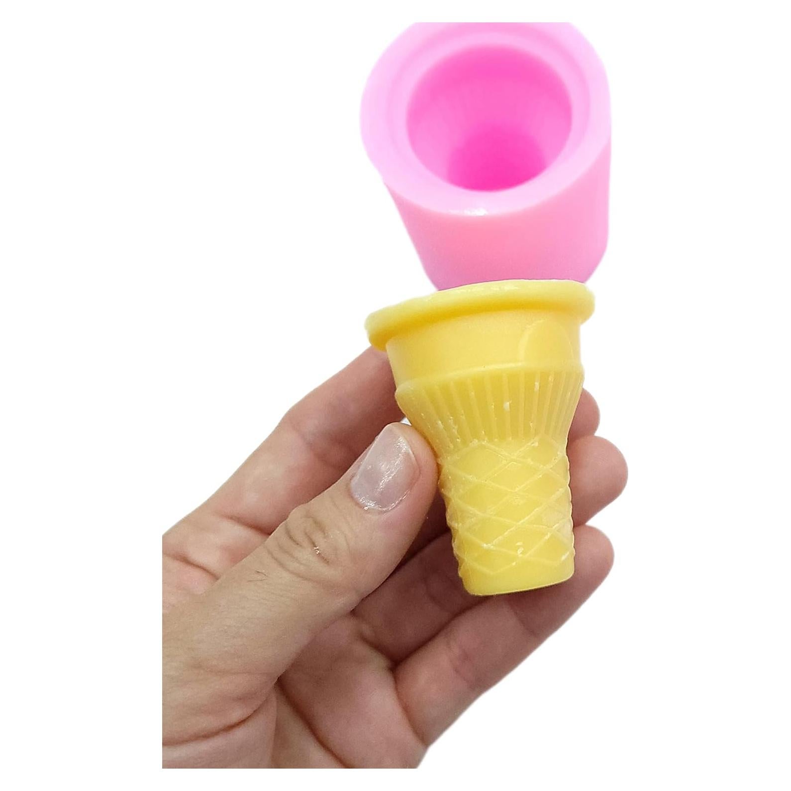 Molde de Silicona Flexible para Cono de Helado - 10.7x10cm