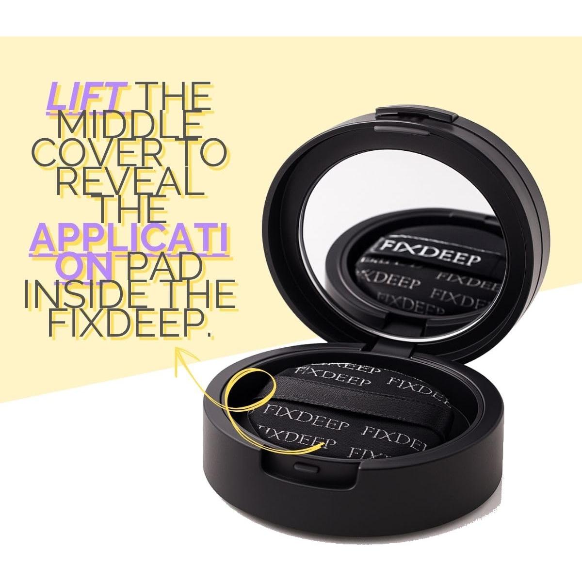 Fibras para Cabello Fino Fix Cosmetic 14g - Negro, Resistente al Agua