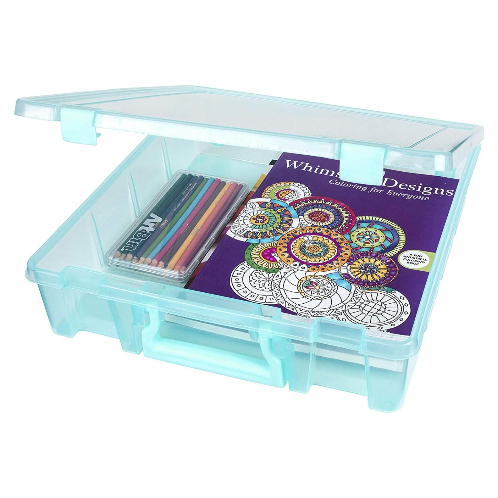 Caja Organizador de Manualidades ArtBin 6955AA Aqua 12L