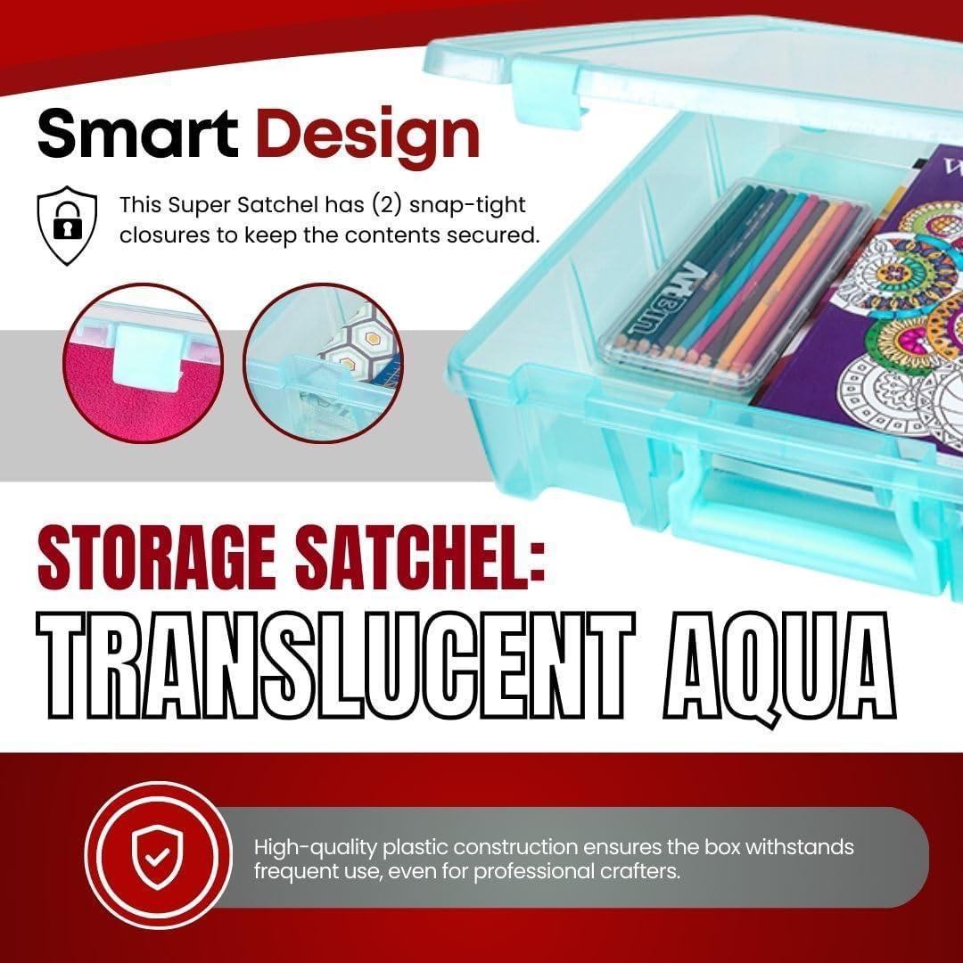 Caja Organizador de Manualidades ArtBin 6955AA Aqua 12L