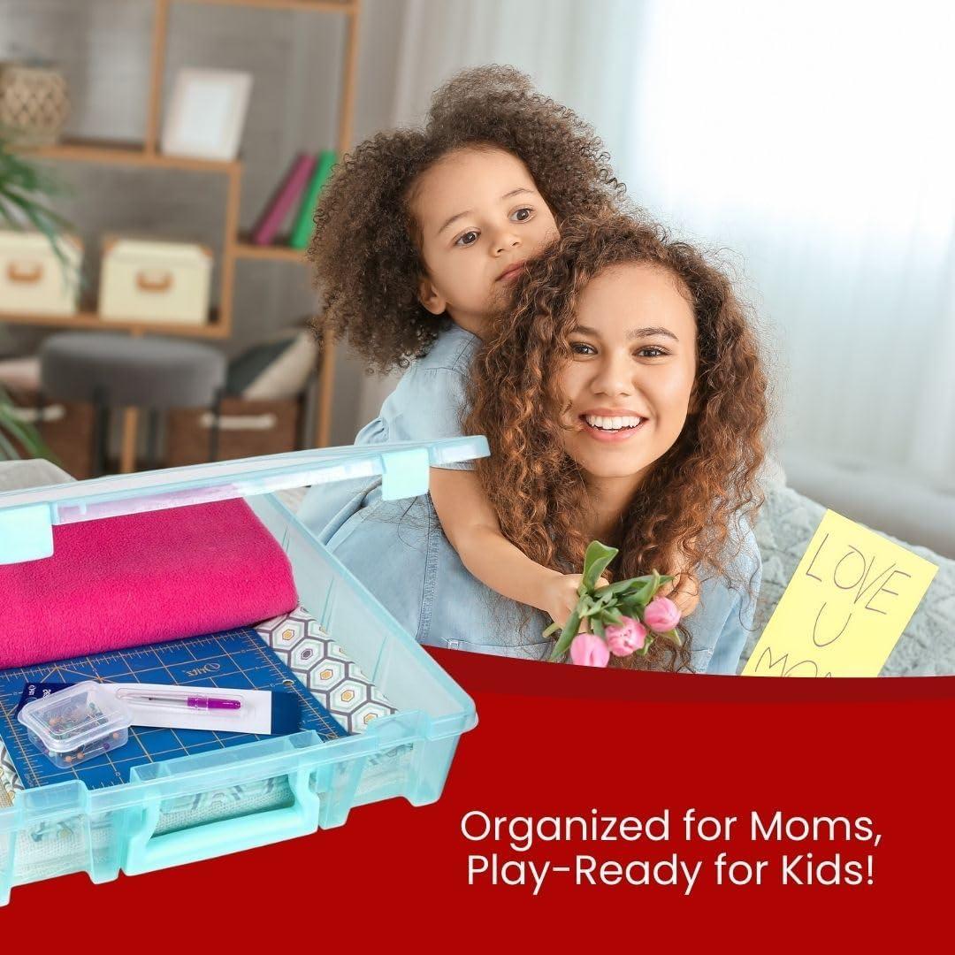 Caja Organizador de Manualidades ArtBin 6955AA Aqua 12L