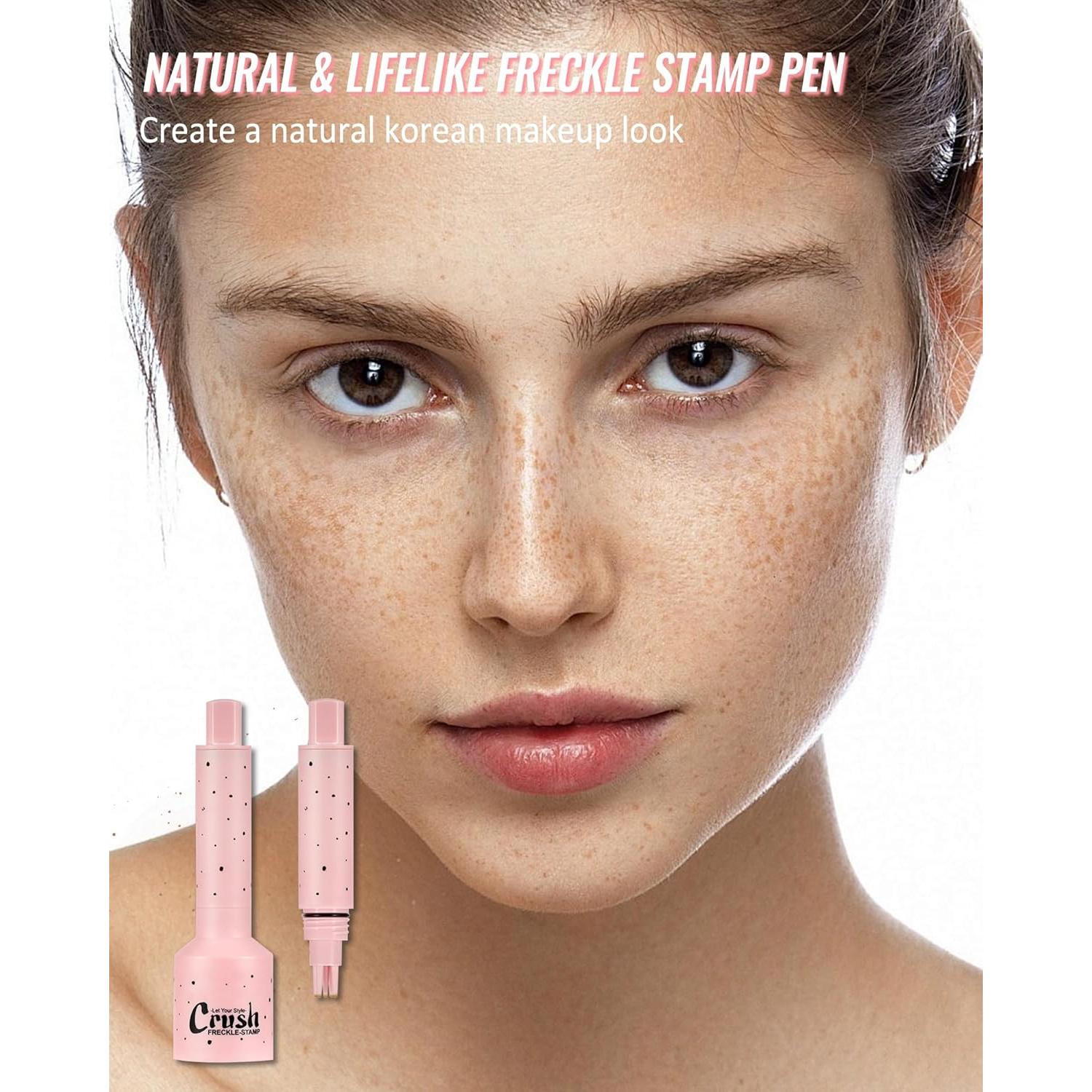 Bolígrafo Sello de Pecas Falsas Natural - 01 Claro