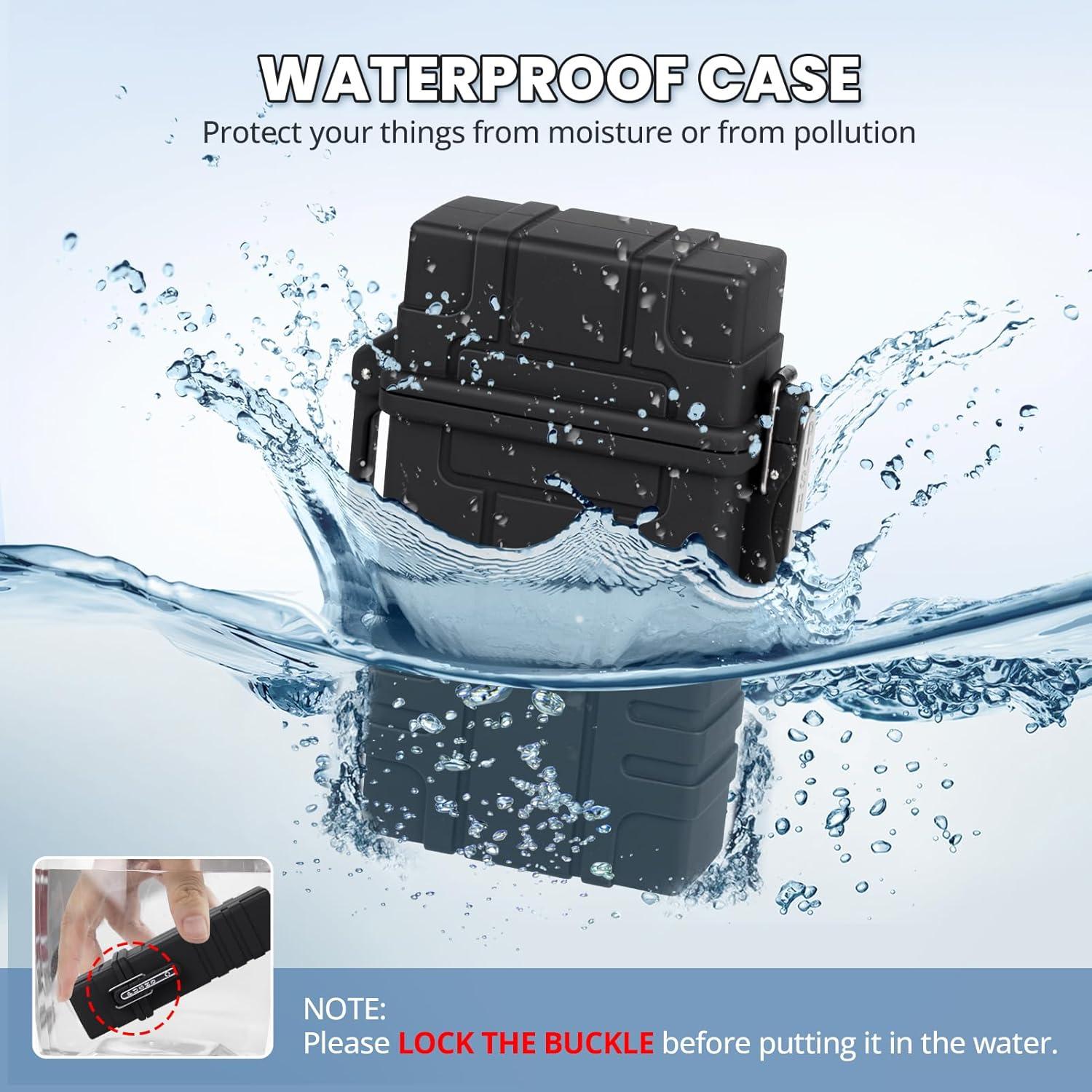 Estuche Impermeable Lypobala con Encendedor USB 84mm