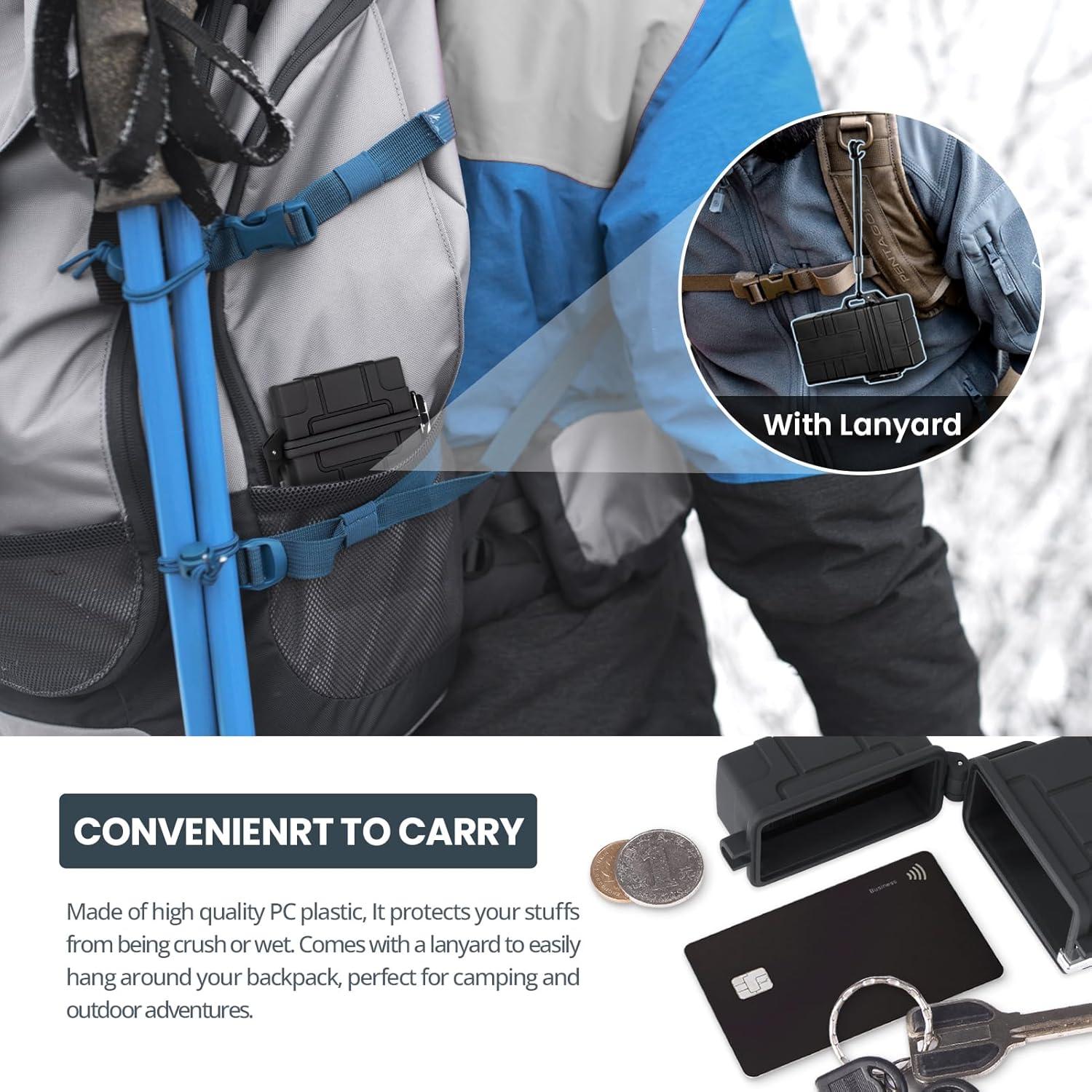 Estuche Impermeable Lypobala con Encendedor USB 84mm