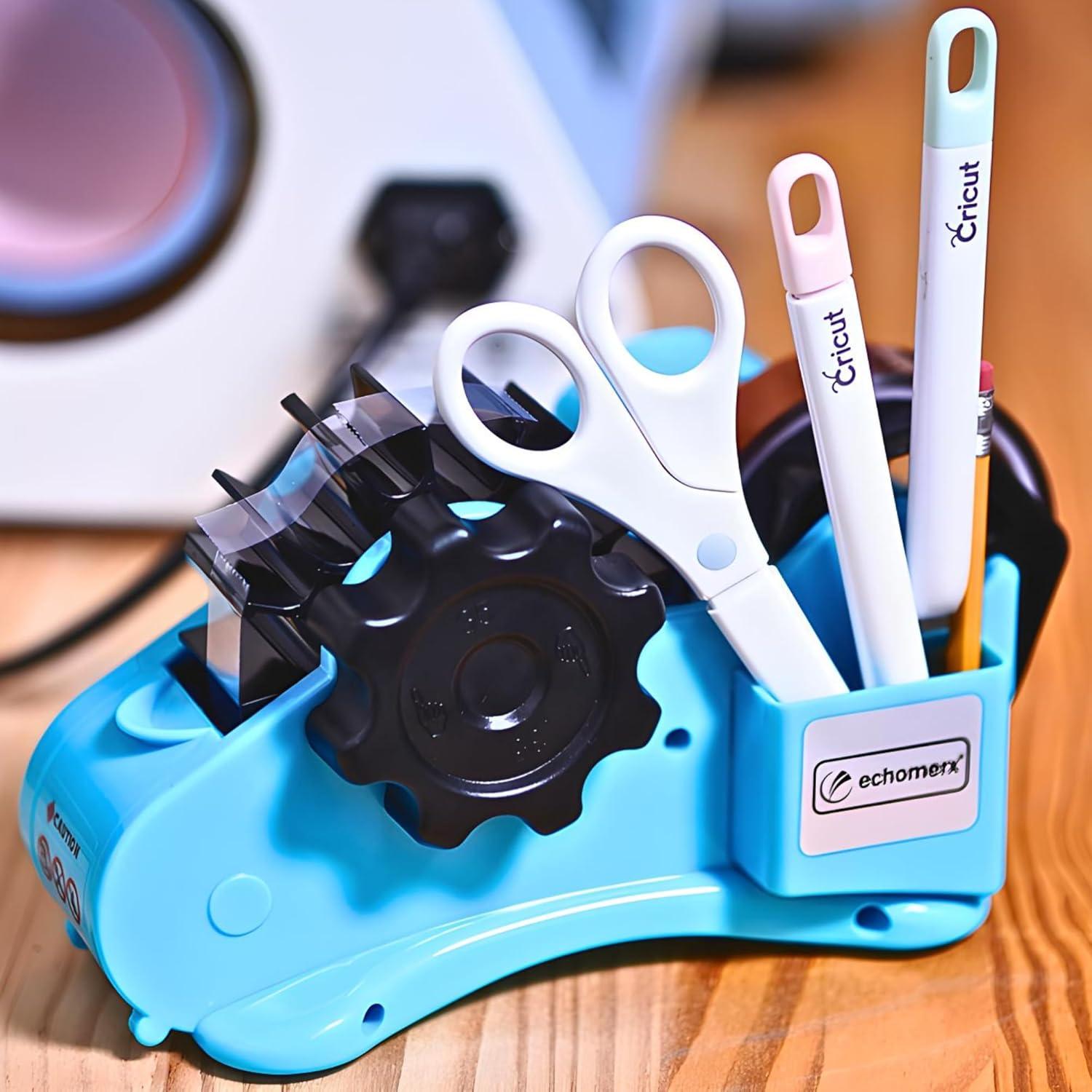 Dispensador de Cinta Echomerx Azul 3" para Sublimación Térmica