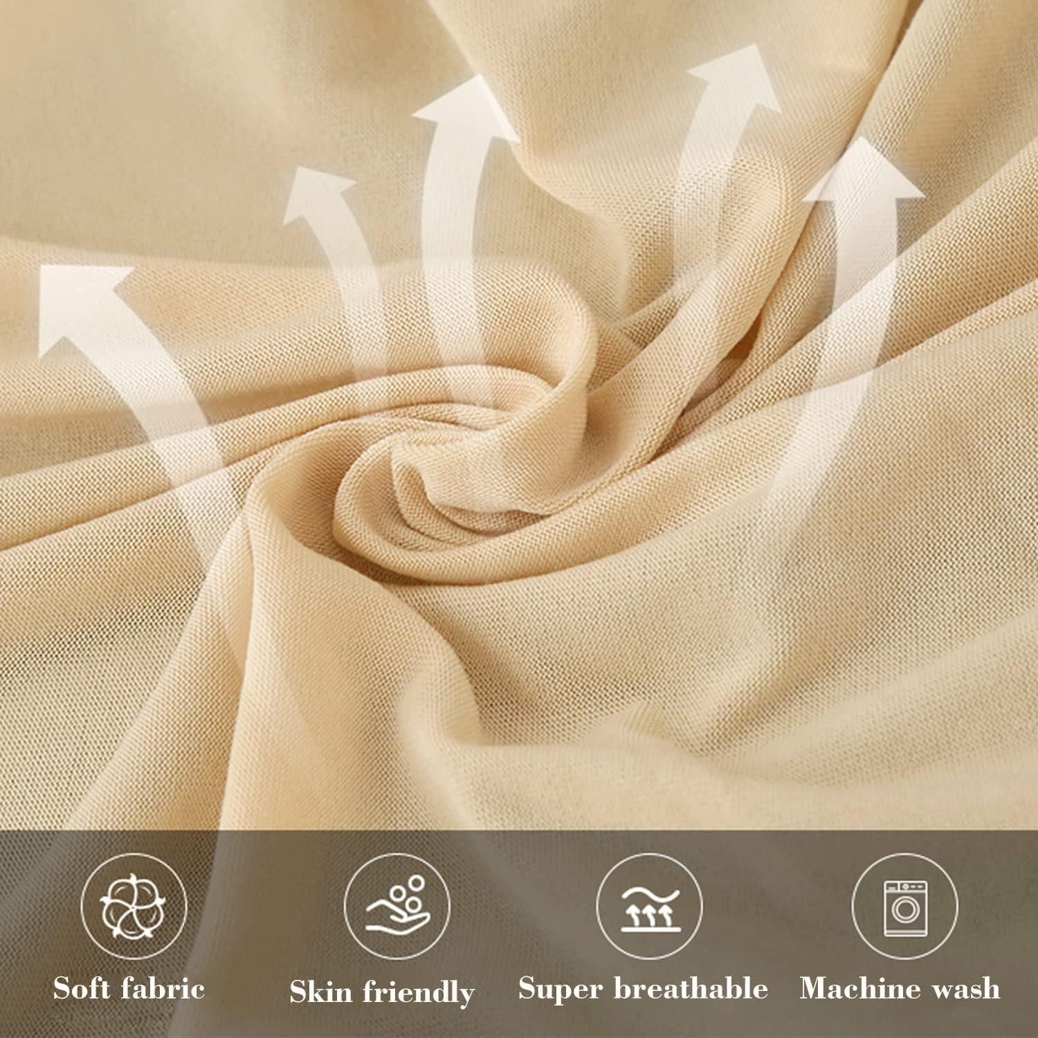 Funda de Futón ANWUCHEN Beige Sin Brazos 172-216 cm Lavable