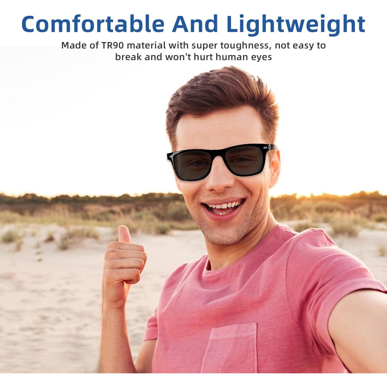 Gafas Inteligentes Tulbeys E13 Bluetooth UV400 Impermeables