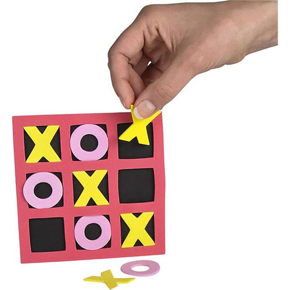 Juego de Tres en Raya de Espuma The Dreidel Company - 12 Piezas