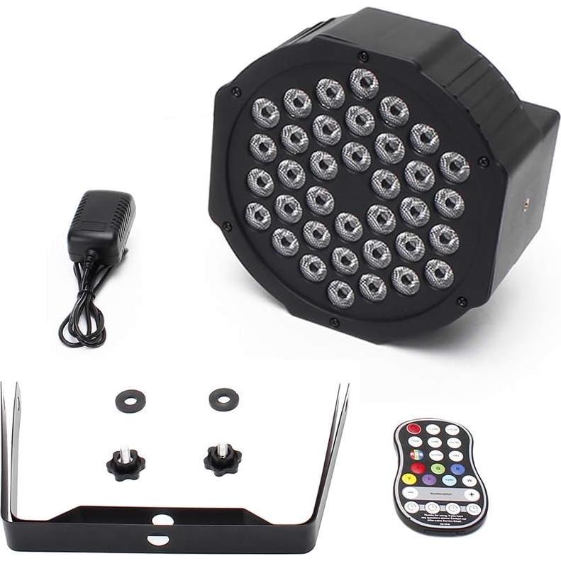 Luces Par U`King RGB 36 LED Batería Inalámbricas DMX