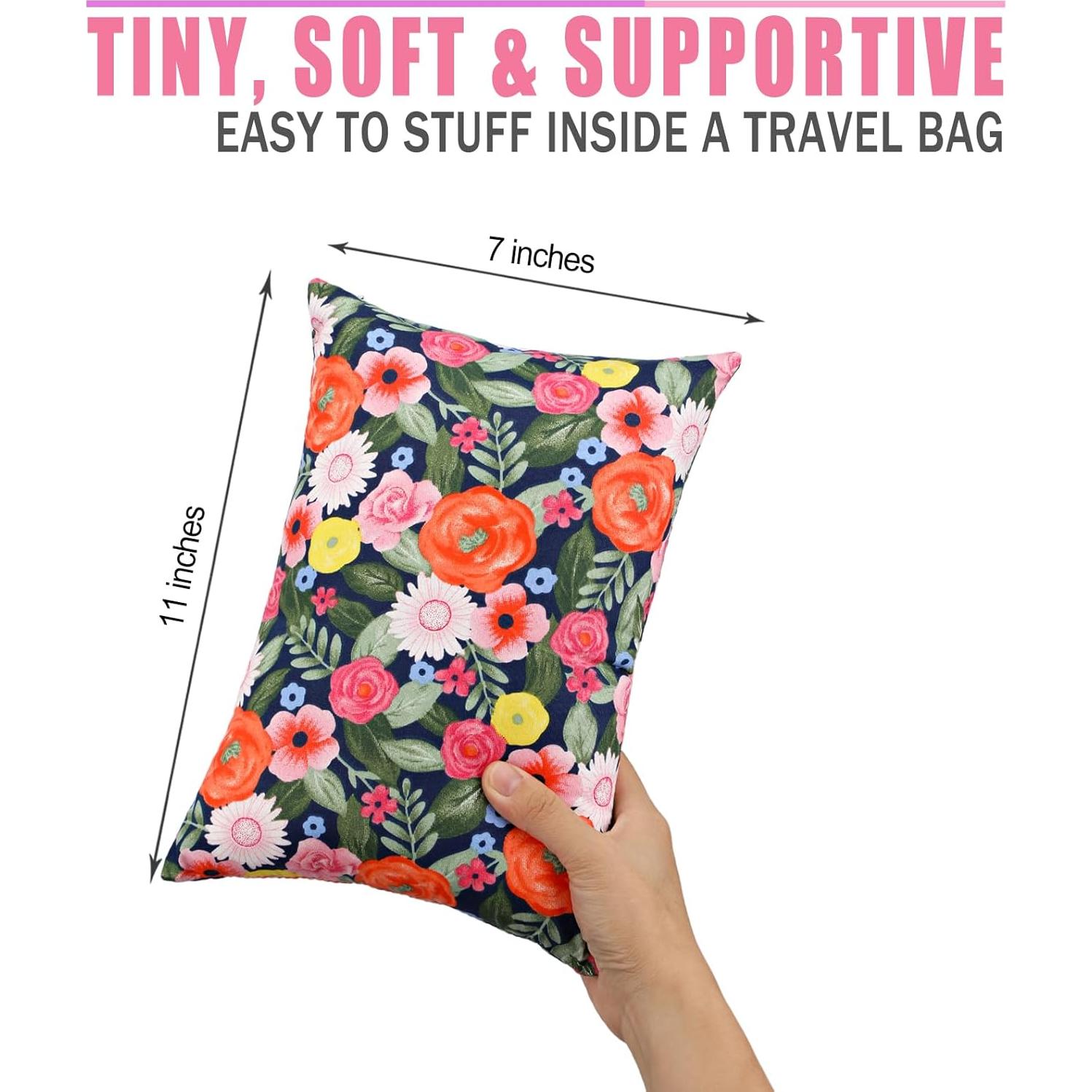 Almohada Cervical Pequeña Heal n Hope 17.8x27.9 cm Floral