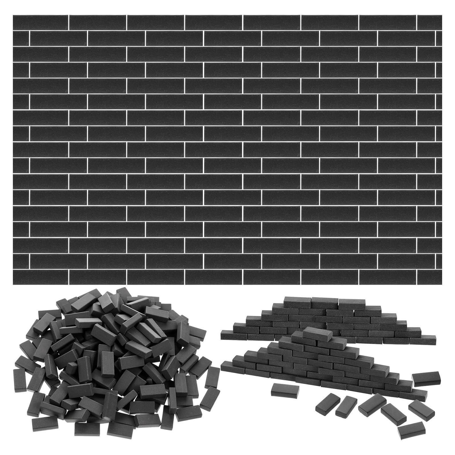 Civaner 350 Mini Ladrillos de Cerámica para Casa de Muñecas