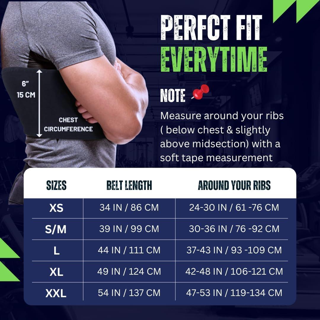 Faja de Compresión para Costillas Everyday Medical S/M 76-91 cm