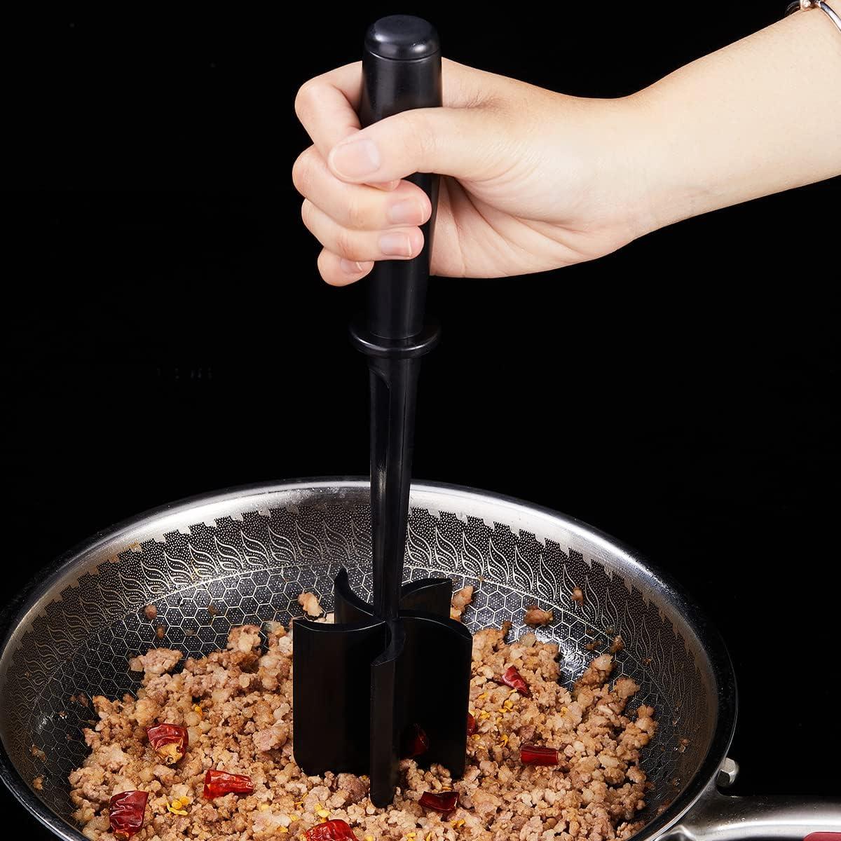 Cortador de Carne 2 Piezas Coocuture - Machacador Antiadherente