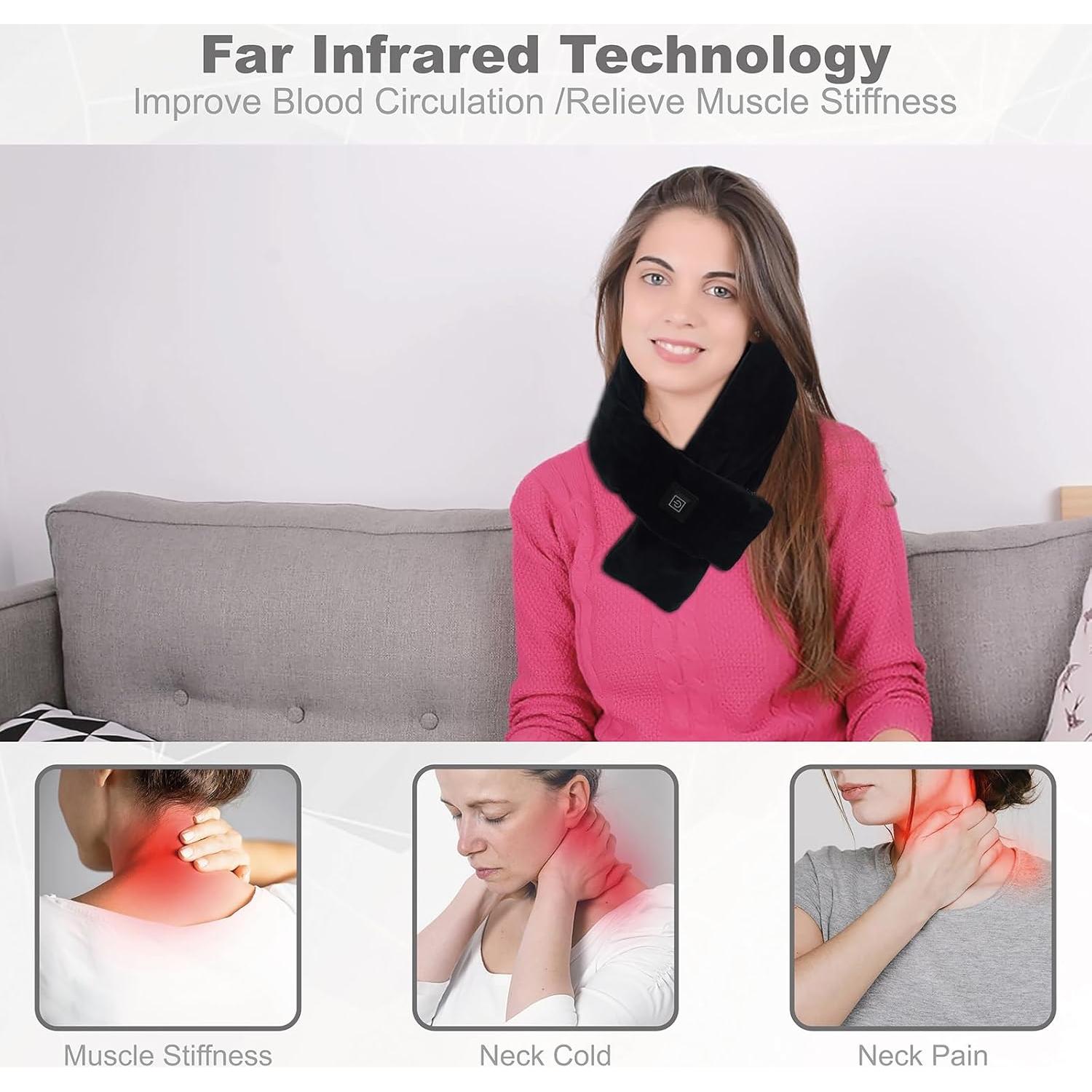 Almohadilla Calentadora de Cuello KADORVA 5000mAh Inalámbrica