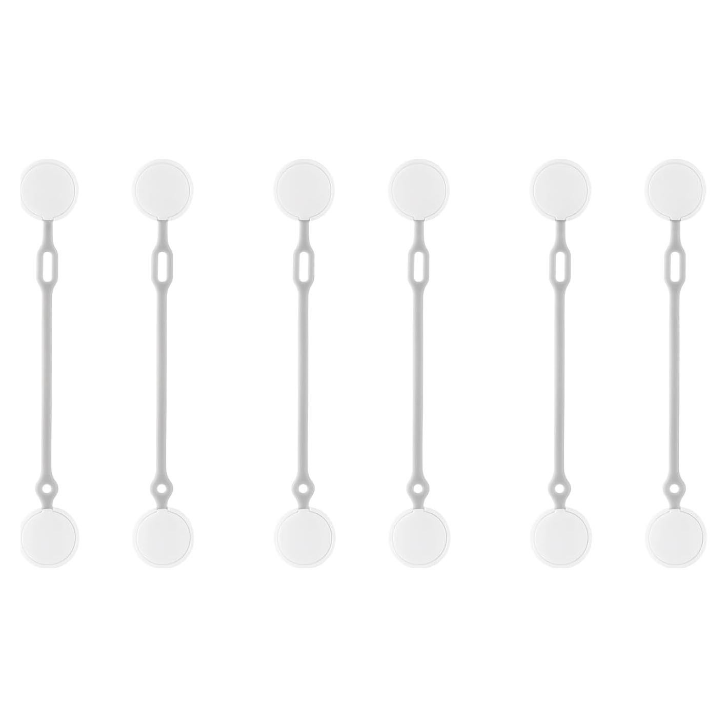 Clips Magnéticos Organizador de Cables Mamfous - Paquete de 6