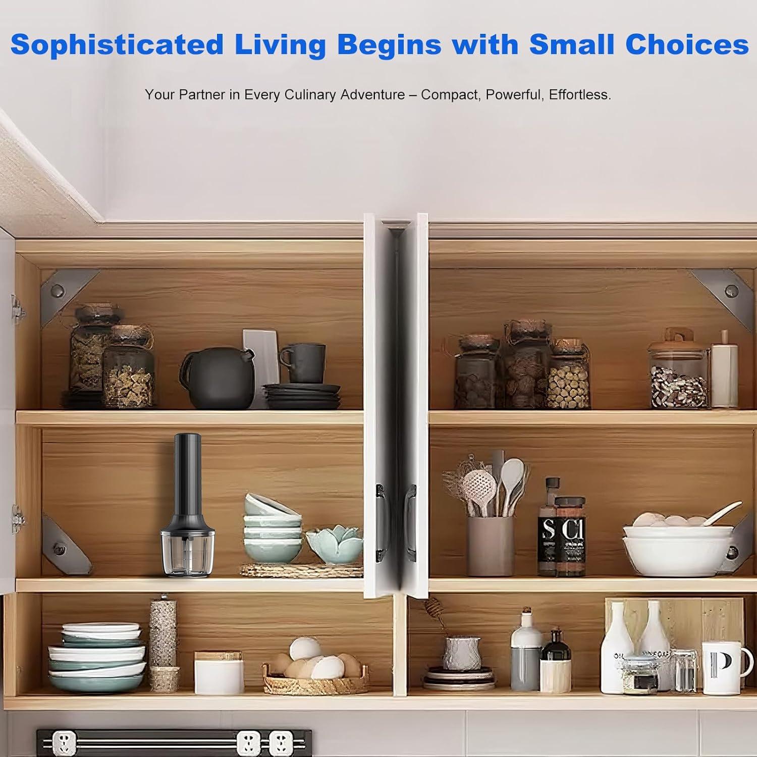 Batidora de Mano Eléctrica PowCube Inalámbrica 4 Velocidades 0.8kg