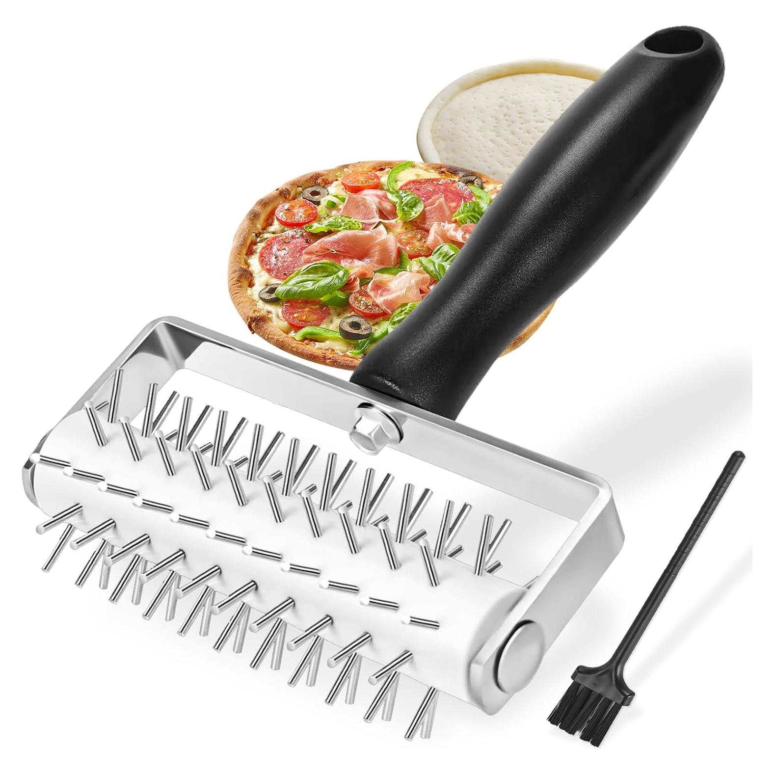 Docker de Masa para Pizza Ecavria con Púas de Acero Inoxidable