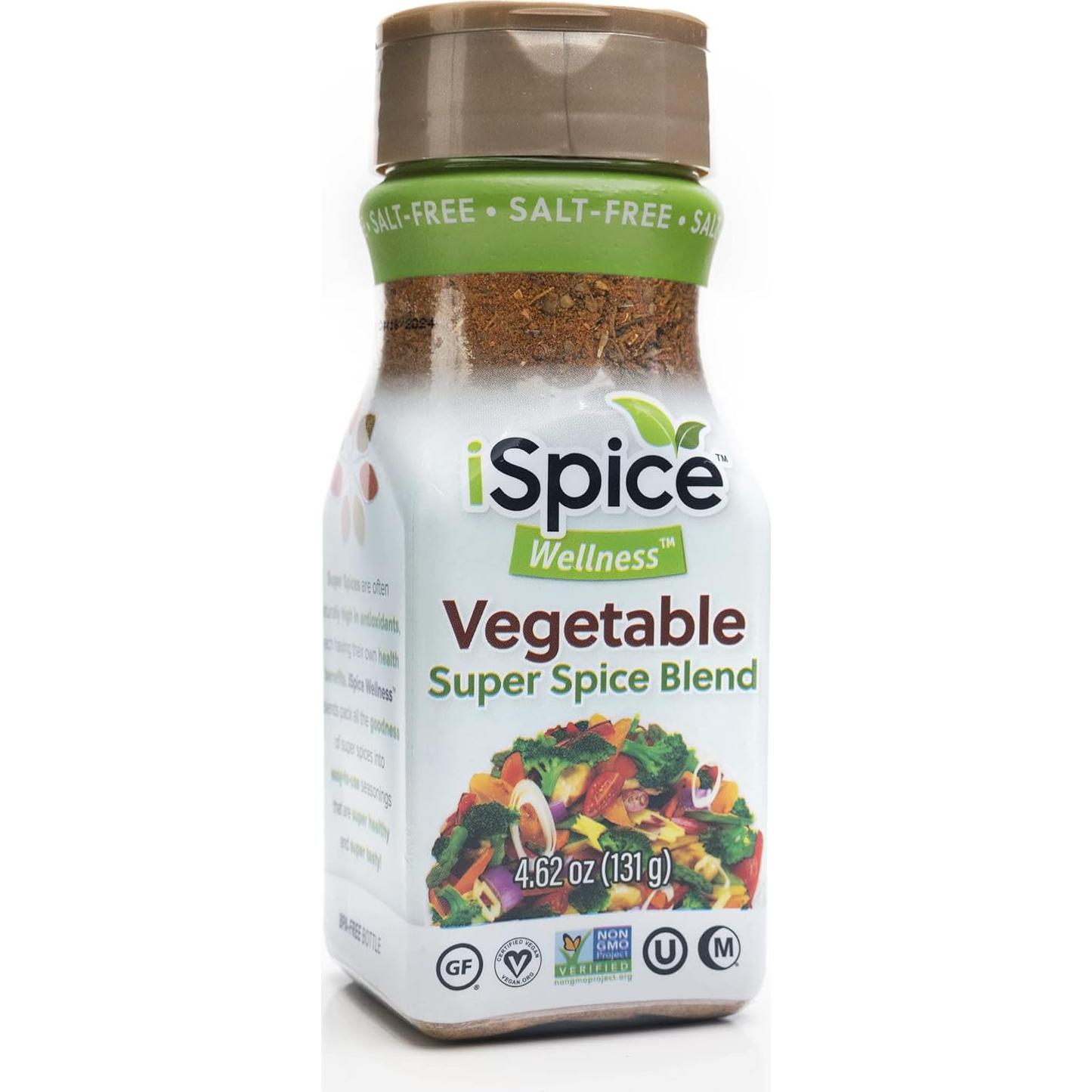 Mezcla de Especias Sin Sal iSpice - 4 Paquetes Naturales 275g