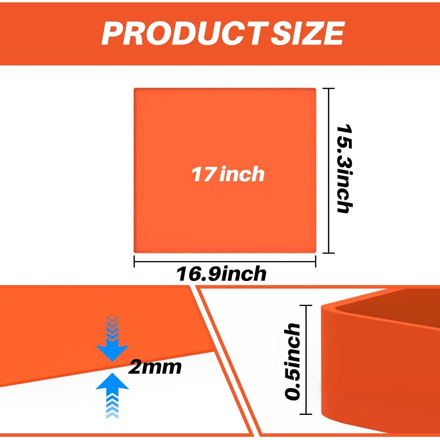 Cubierta de Silicona AndoBubblu para Plancha 43x38 cm