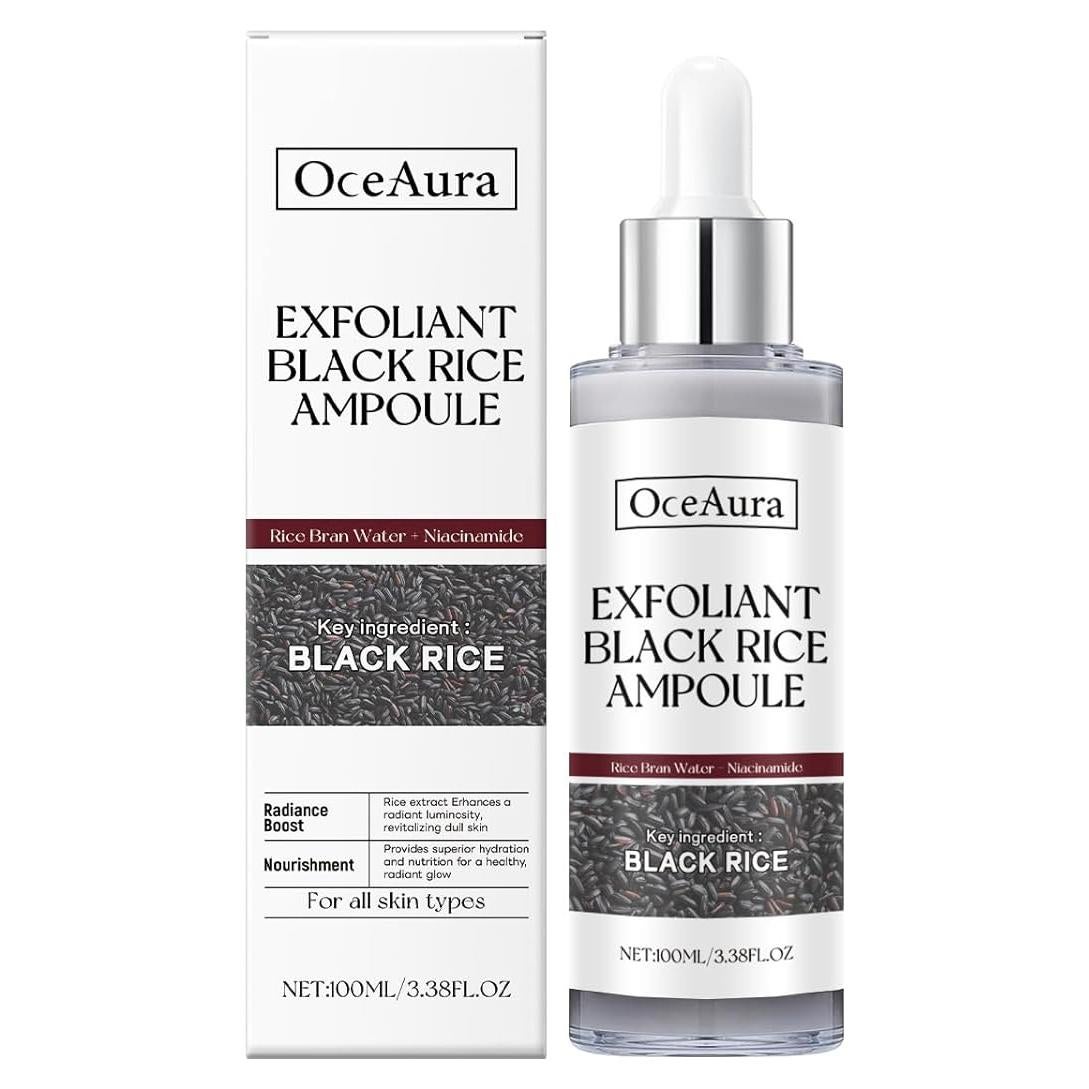 Ampoule Exfoliante Suave Axnzp 100 ml Arroz Negro y Blanco