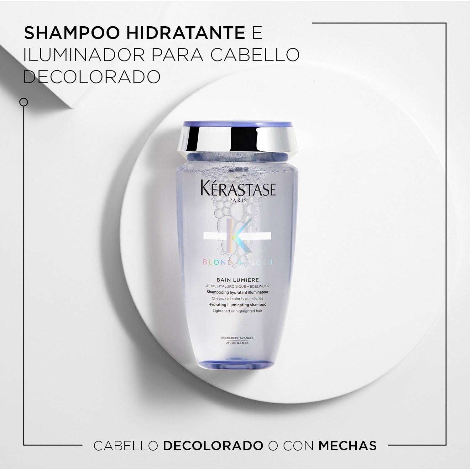 Champú Iluminador Kérastase Blond Absolu 79.83 ml - Hidrata y Brilla