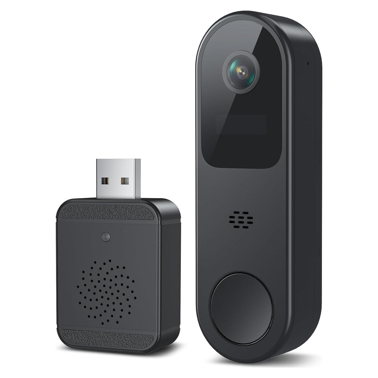 Cámara de Timbre Inalámbrico Belleye DB3 2K HD con Audio Bidireccional