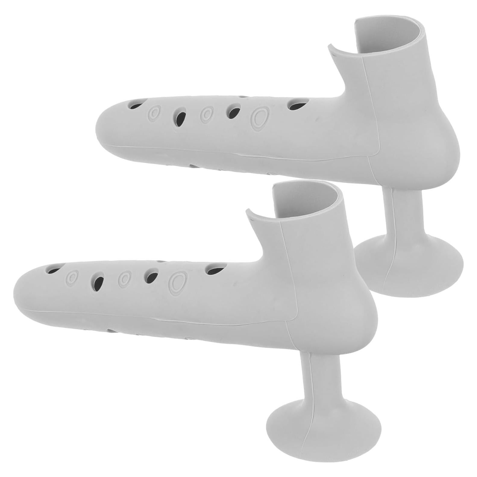 Cubiertas de Mango de Puerta LALAFINA Silicona Gris 15x9.5cm