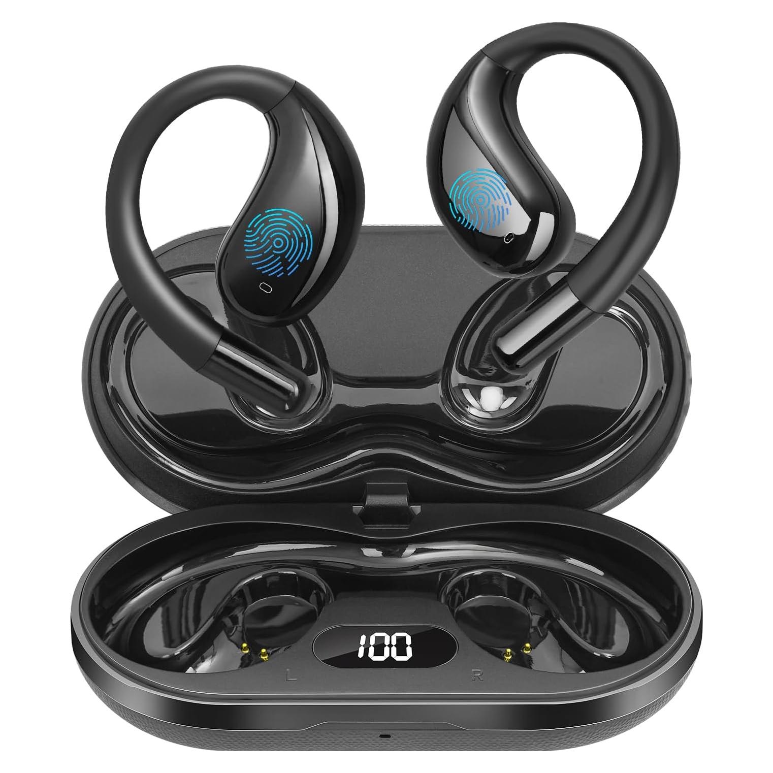 Auriculares Inalámbricos Psadhi J500 Plus, Bluetooth 5.4, Resistente al Agua IPX5